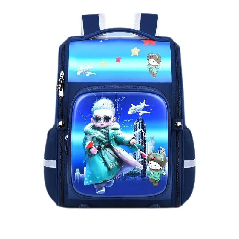 2024 New 3D Primary School Backpack Large Capacity Children&prime;s Backpack
