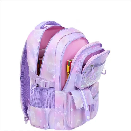 Backpack New Girls Waterproof for Elementary School Students Lightweight and Large Capacity for Children