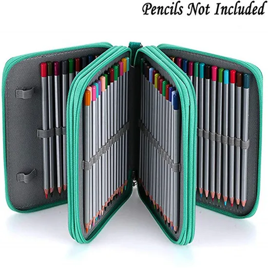 Oxford Cloth 72 Color 78 Hole Art Painting Pencil Case Student Stationery Bag Pencil Storage Bag