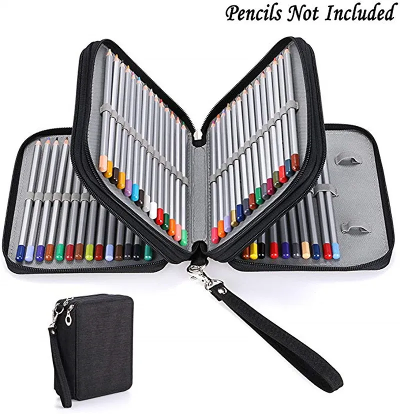 Oxford Cloth 72 Color 78 Hole Art Painting Pencil Case Student Stationery Bag Pencil Storage Bag