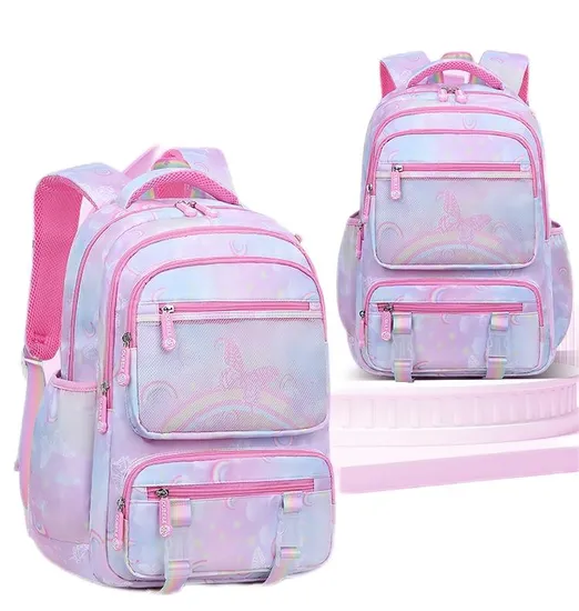 New Backpack Lightweight Instagram Style Girls′ Backpack Lightweight Elementary School Backpack