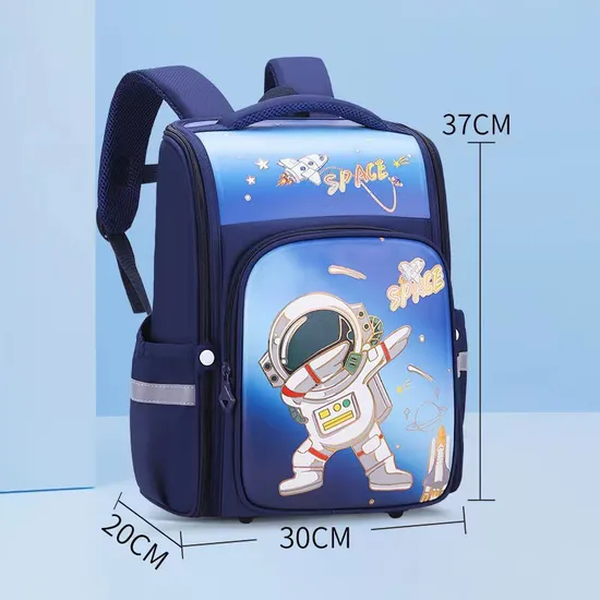 2024 New Stamping Craft Astro Love Elementary School Cartoon Backpack