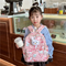 New Children′s School Backpack Cute Cartoon Load Reduction Kindergarten Backpack