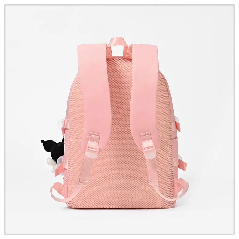 Kuromi&prime;s New Student Backpack with Large Capacity and Lightweight Oxford Cloth Printed Backpack