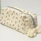Small Floral Pencil Case, Student Stationery Storage Bag Makeup Bag