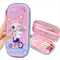 Pencil Case Three-Dimensional Pencil Case Elementary School Stationery Box Cute Middle School Cartoon Stationery Bag for Girls