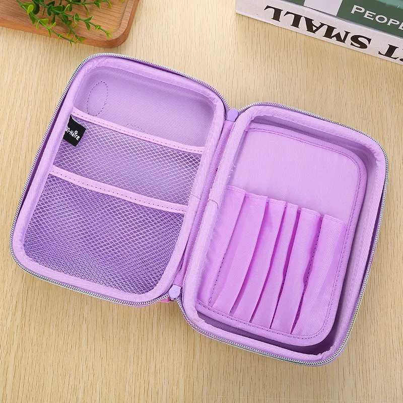 Children Pencil Case 3D Stationery Box Cartoon Transparent Pencil Pouch