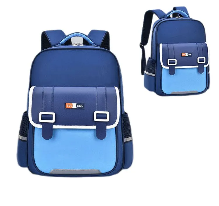 New Backpack Waterproof Load-Reducing Wear-Resistant Lightweight Backpack for Children&prime;s Spine Protection Backpack