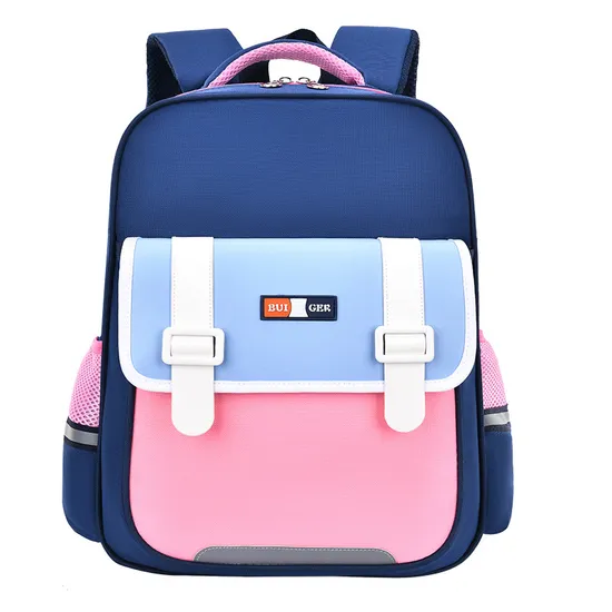 New Backpack Waterproof Load-Reducing Wear-Resistant Lightweight Backpack for Children′s Spine Protection Backpack