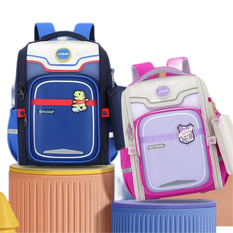 Wholesale of 2024 New Primary School Students&prime; Backpacks for Lightweight Load-Reducing Spine Protecting Backpacks