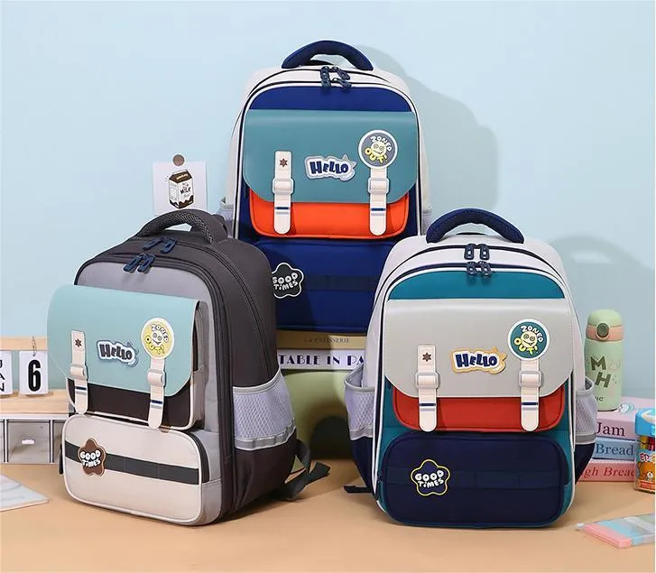 High Quality Large Capacity Backpack for Boys and Girls Shoulder Protector for Children and Elementary School Students
