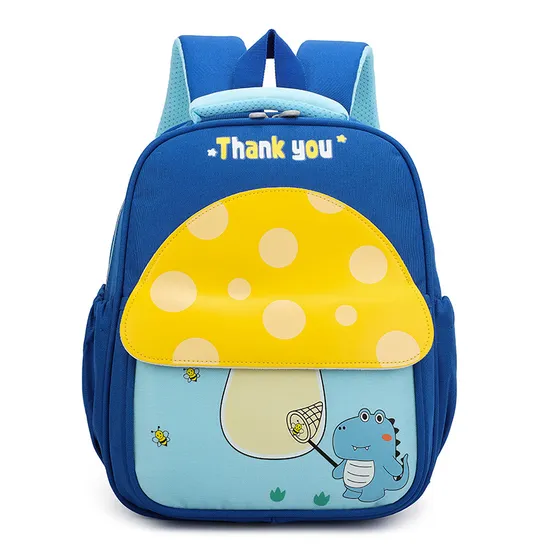 New Children′s Kindergarten School Bag Cute Cartoon Backpack Lightweight Large Capacity Backpack