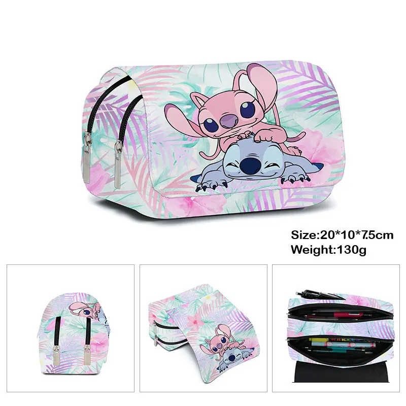 Pencil Case Stationery Box Large Capacity Elementary School Children Waterproof Pencil Pouch