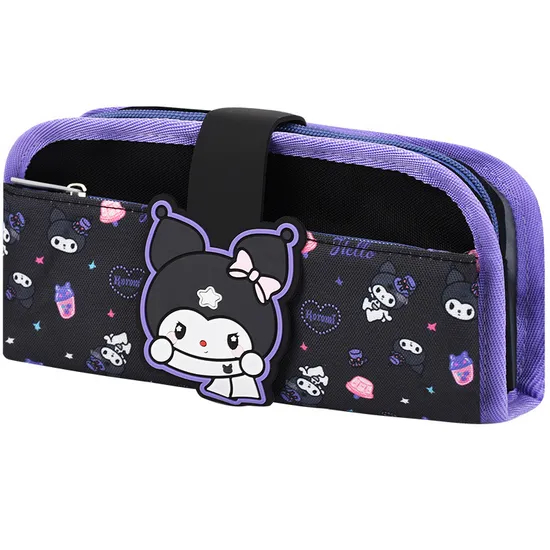 Student Pencil Case Cartoon Stationery Bag Man′s Large Capacity Multi-Layer Pencil Case Pencil Pouch