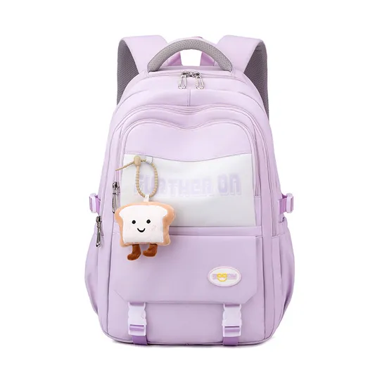 Retro High School Student Junior High School Student Backpack for Women Korean Sytle Backpack for Men Large Capacity Travel Backpack