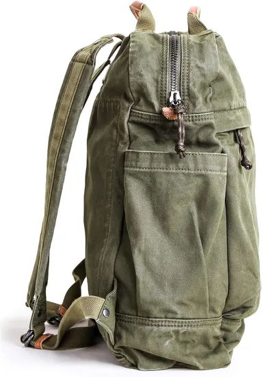 2024 New Retro Style Backpacks Durable Canvas Outdoor Sports Travel Hiking Multiple Way Use Backpack