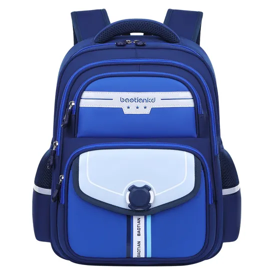 New Lightweight Children′s Backpack for Primary School Students Large Capacity Backpack