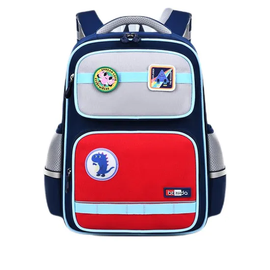 Backbone Protection Backpack for Primary School Students in Grades 2-6 Reducing Weight for Boys and Girls Children′s Backpack