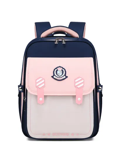 New Children′s Primary School Backpack for Girls and Boys Lightweight Weight Reducing Backbone Protection Backpack