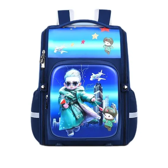 2024 New 3D Primary School Backpack Large Capacity Children′s Backpack