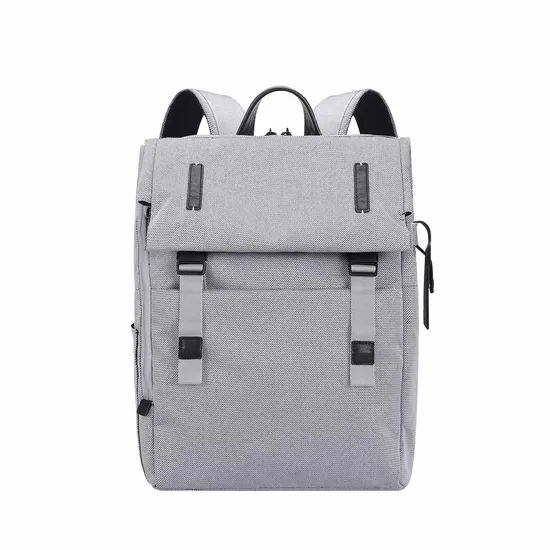 Custom Waterproof 15.6 Inch Notebook Backpack Flap Top Travel Unisex Daypack Student Laptop Backpack