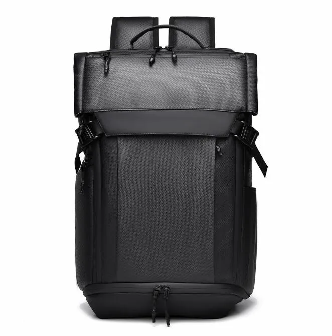 Waterproof Luxury Leisure Travel University School Notebook Synthetic Leather Laptop Backpacks