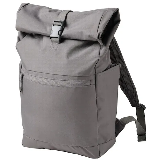 Travel Laptop Roll Top Backpack Outdoor Rucksack Causal Backpack