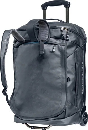 Large Capacity Roller Gear Bag Backpack with Replacement Wheels 1680d Nylon Rolling Backpack Luggage Travel Trolley Backpack