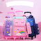 High Quality Backpack Unicorn Children′s School Bags Children Backpack Convenient Travel Removeable Trolley Bag for Girls