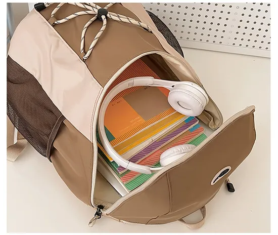 Factory Simple Casual Mountaineering Trendy Lightweight Drawstring Backpack