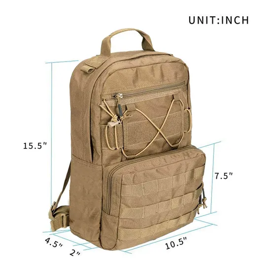 New Design Yellow High Quality Cheap Price Travel Climbing Hiking Outdoor Tactical Backpack Bags for Men