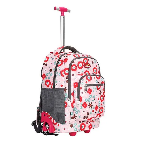 Kids School Bag with Wheels for Girls Trolley Luggage Bag for Kids Trolley Bag for Kids School