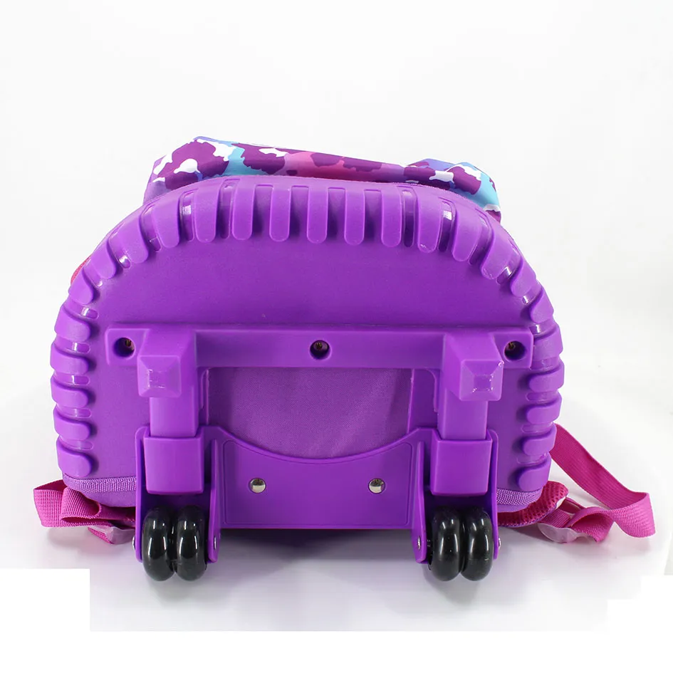 New Design Fashion Print Trolley Backpack Smooth Stretch Student Trolley Bag Can Be Customized Logo