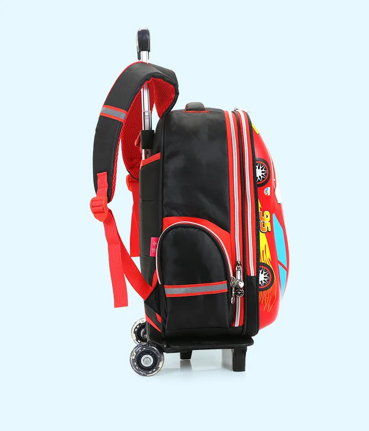 Nice Cute EVA Racing Car Kids Trolley School Bag Kids Luggage Wholesale