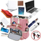 Casual Travel Bookbag Multipurpose Women USB Laptop Work Computer Stylish Purse College Business Backpack