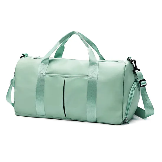 Outdoor Sports Unisex Beauty Luggage Waterproof Large Capacity Duffel Bag with Shoe Compartment Custom Gym Bag