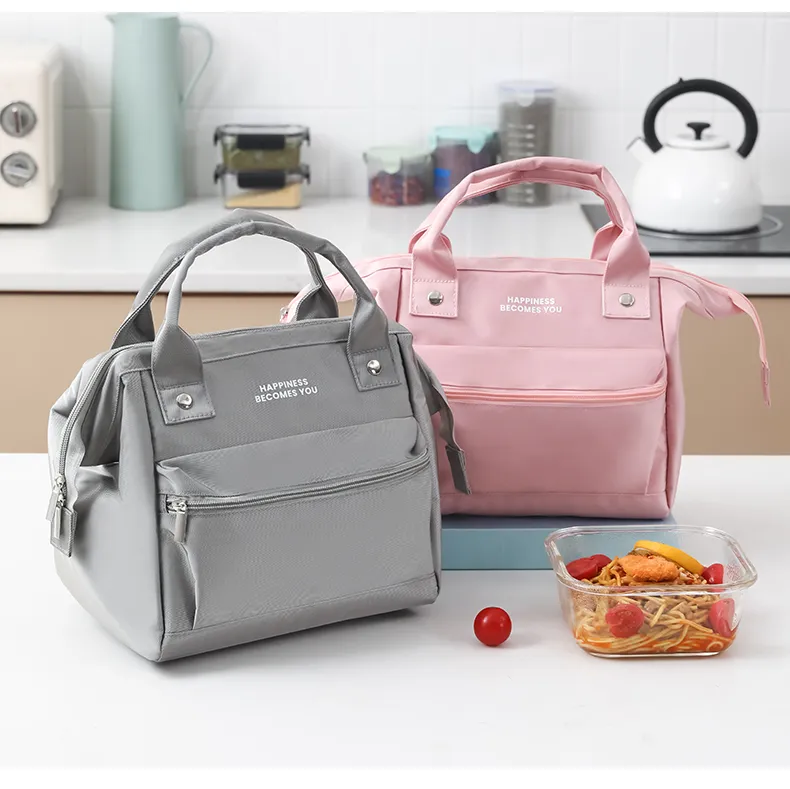 Custom Insulated Lunch Bag School Kids Keep Food Warm Bag Picnic Cooler Fitness Picnic Food Lunch Box Cooler Bag