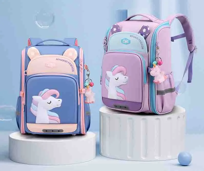 New Children&prime;s Space Bag Backpacks Ondary and Fourth Grade Backpacks for Primary School Girls Unisex Women&prime;s Backpacks 100PCS