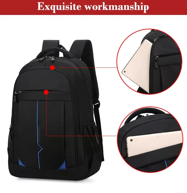 Custom Large Durable Travel Business Bookbags Leisure Laptop Waterproof School Backpack Bag with Logo