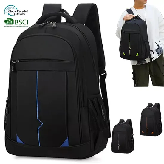 Custom Large Durable Travel Business Bookbags Leisure Laptop Waterproof School Backpack Bag with Logo