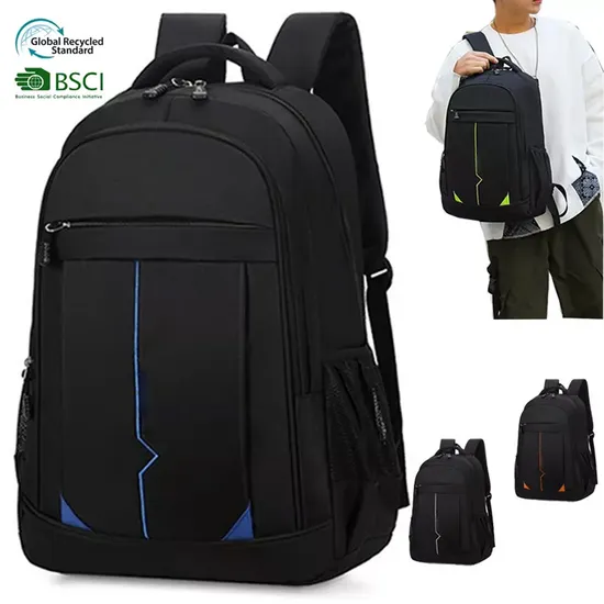 Custom Large Durable Travel Business Bookbags Leisure Laptop Waterproof School Backpack Bag with Logo