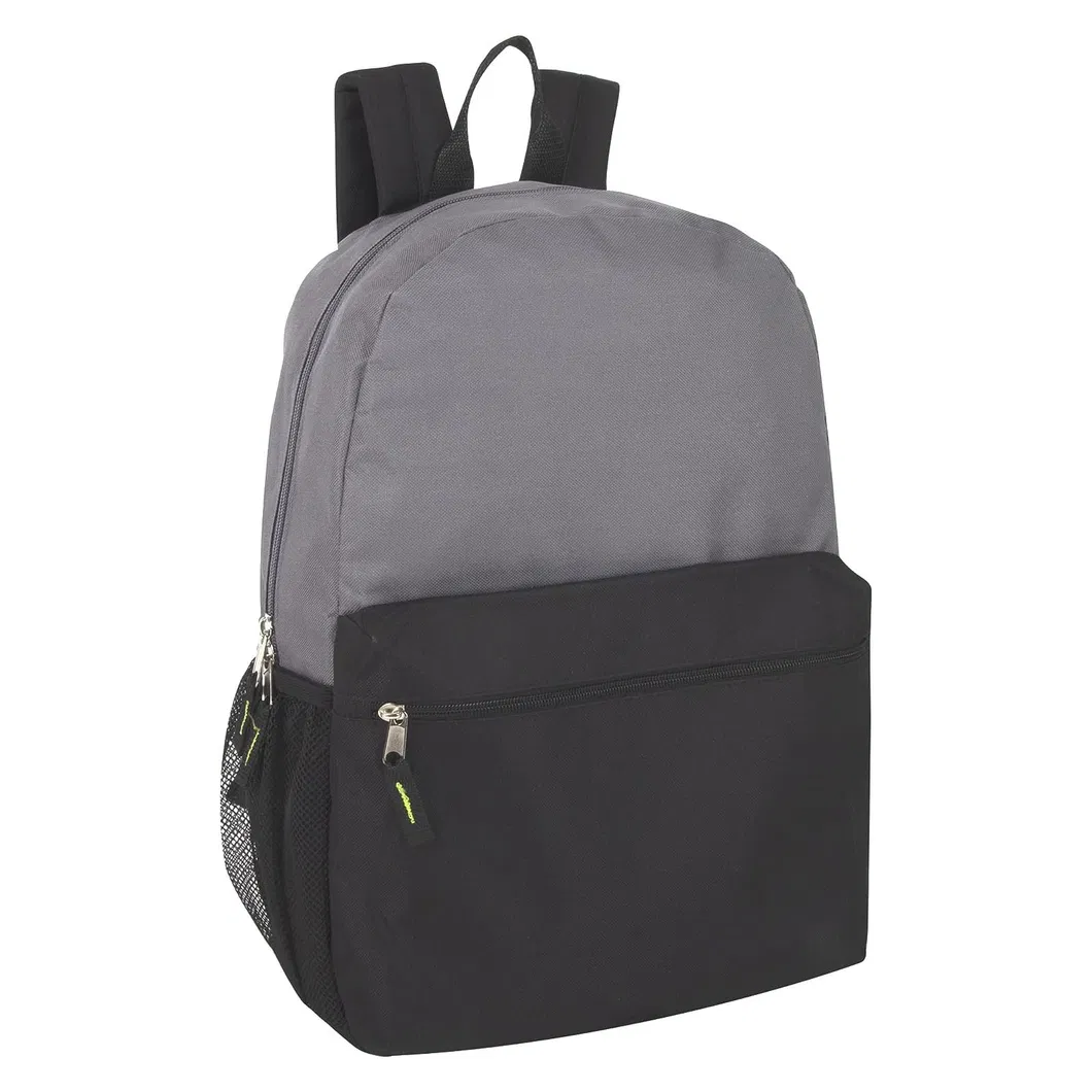 Hot Item Children&prime;s Leisure Bag Boys and Girls Light Backpack Color Contrast Letters Printed Fashion Sports Outing