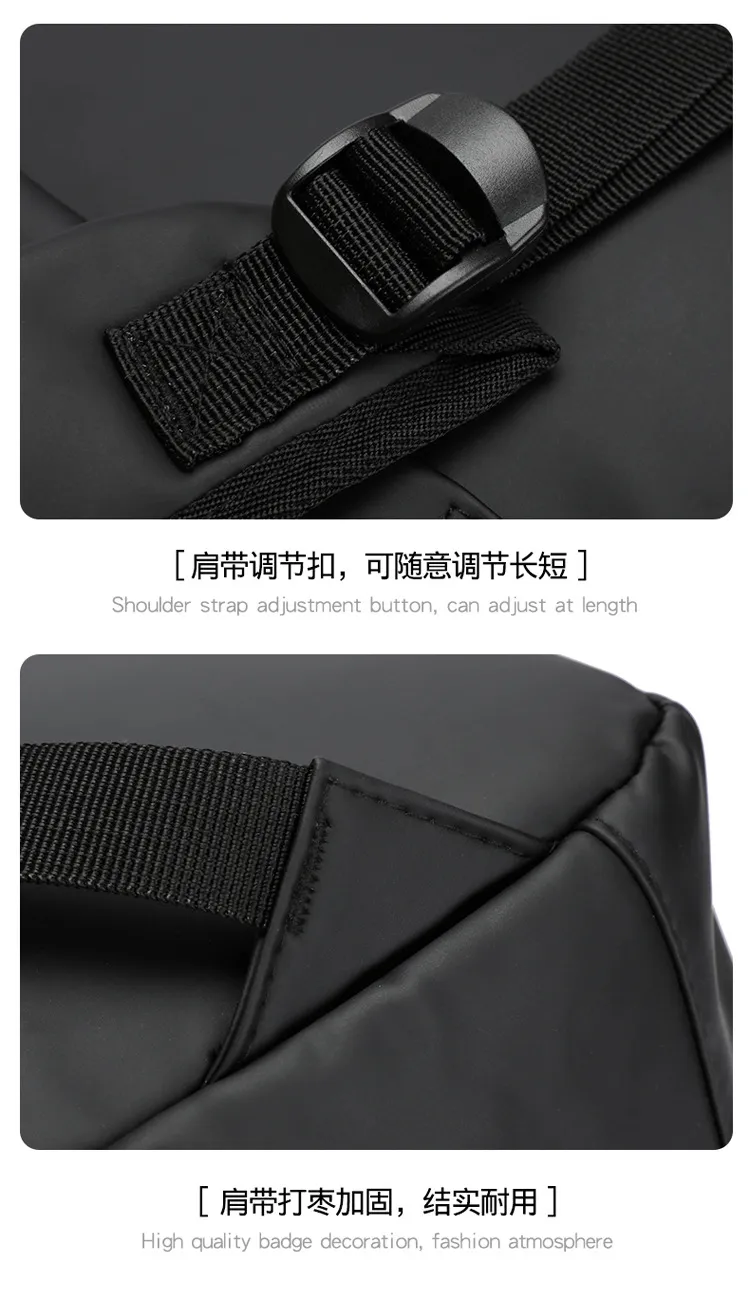 Factory Leather Film Leisure Backpack Lightweight Business Computer Backpack