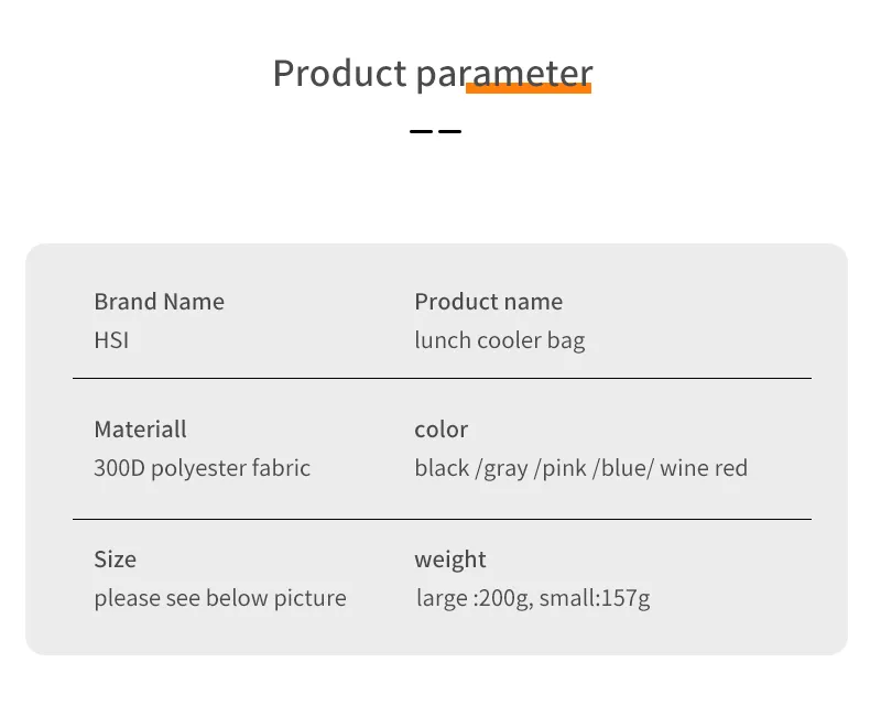 Custom Logo Thermal Food Picnic Cooler Bag Kids Hot Sale Good Fabric Stock Fashion Thermal Lunch Bag for Women Insulated