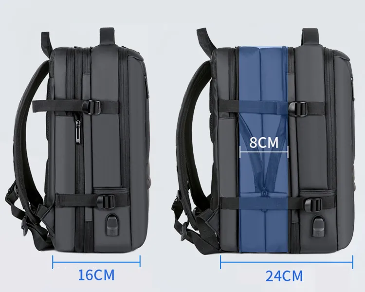 Waterproof Mochila PARA Hombre USB Charger Business Backpack Men Okta Backpack
