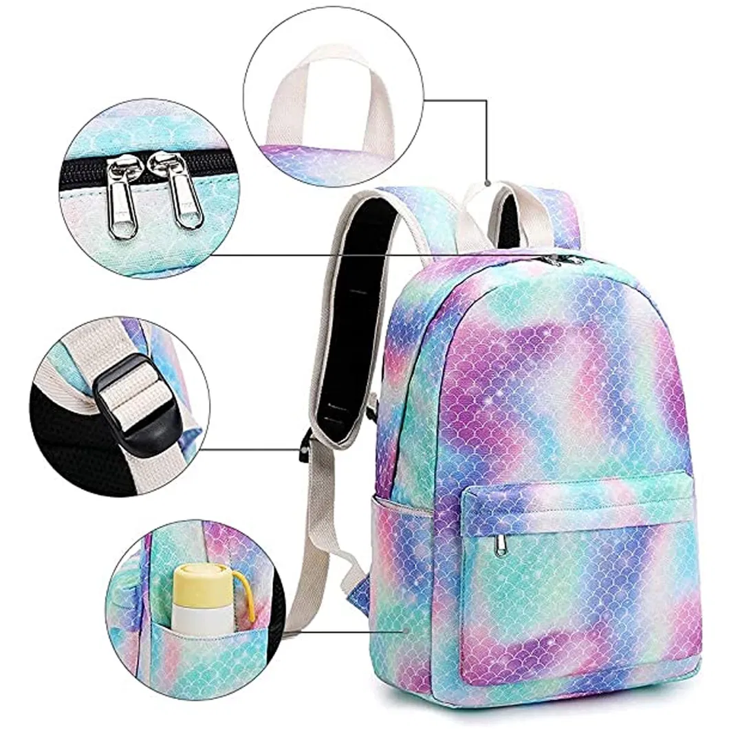 Durable High Quality Student Backpack Large-Capacity Polyester Girls Backpack