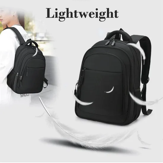 Bag USB Waterproof Mens Nylon Laptop Bag Travel Factory Wholesale Custom Logo Student Laptop Backpack