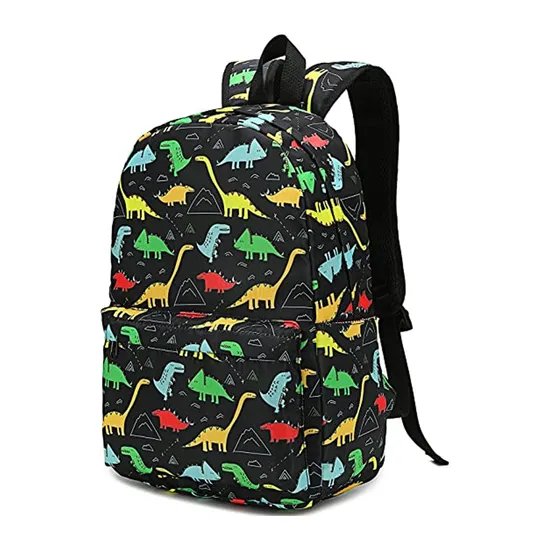 Fashion Cheap Price Custom Logo High Quality College Student Bags Polyester Backpack for Boys Girls