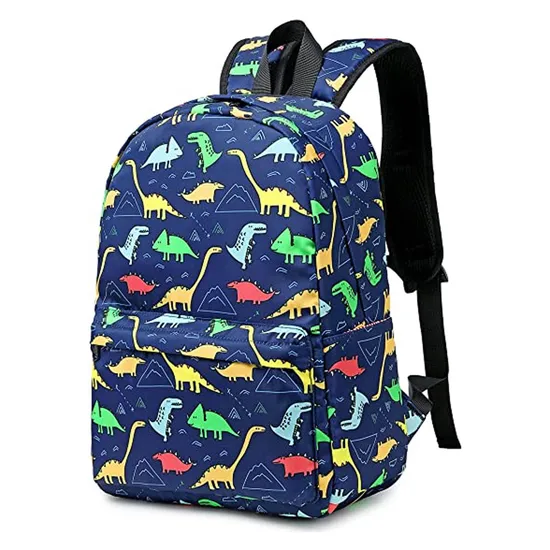 Fashion Cheap Price Custom Logo High Quality College Student Bags Polyester Backpack for Boys Girls