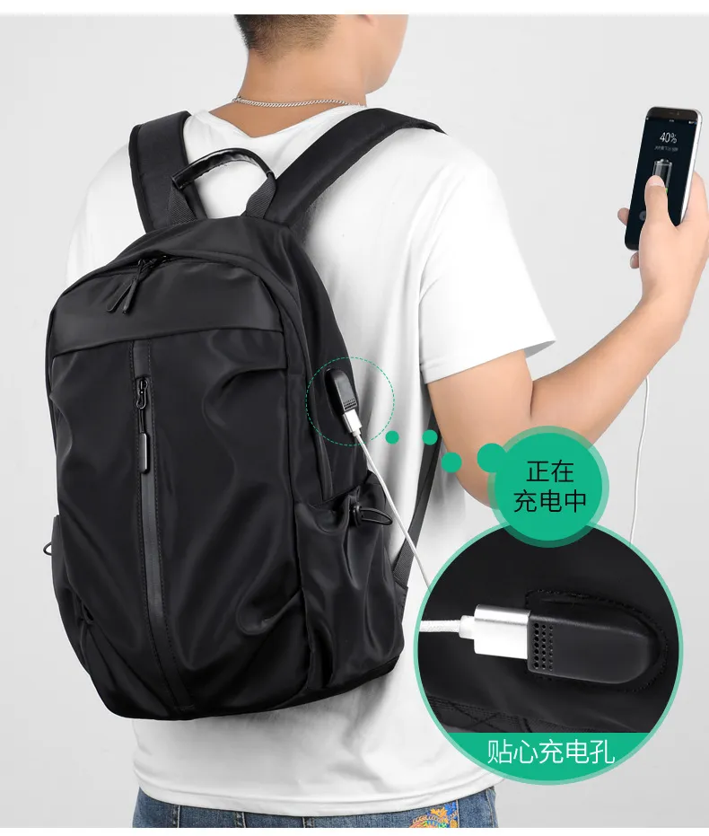 Business Men Leisure Waterproof Customize Bag Fashion Unisex Backpack